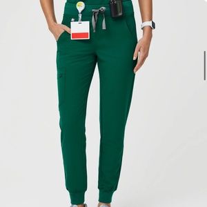 Figs Zamora Hunter Green Joggers